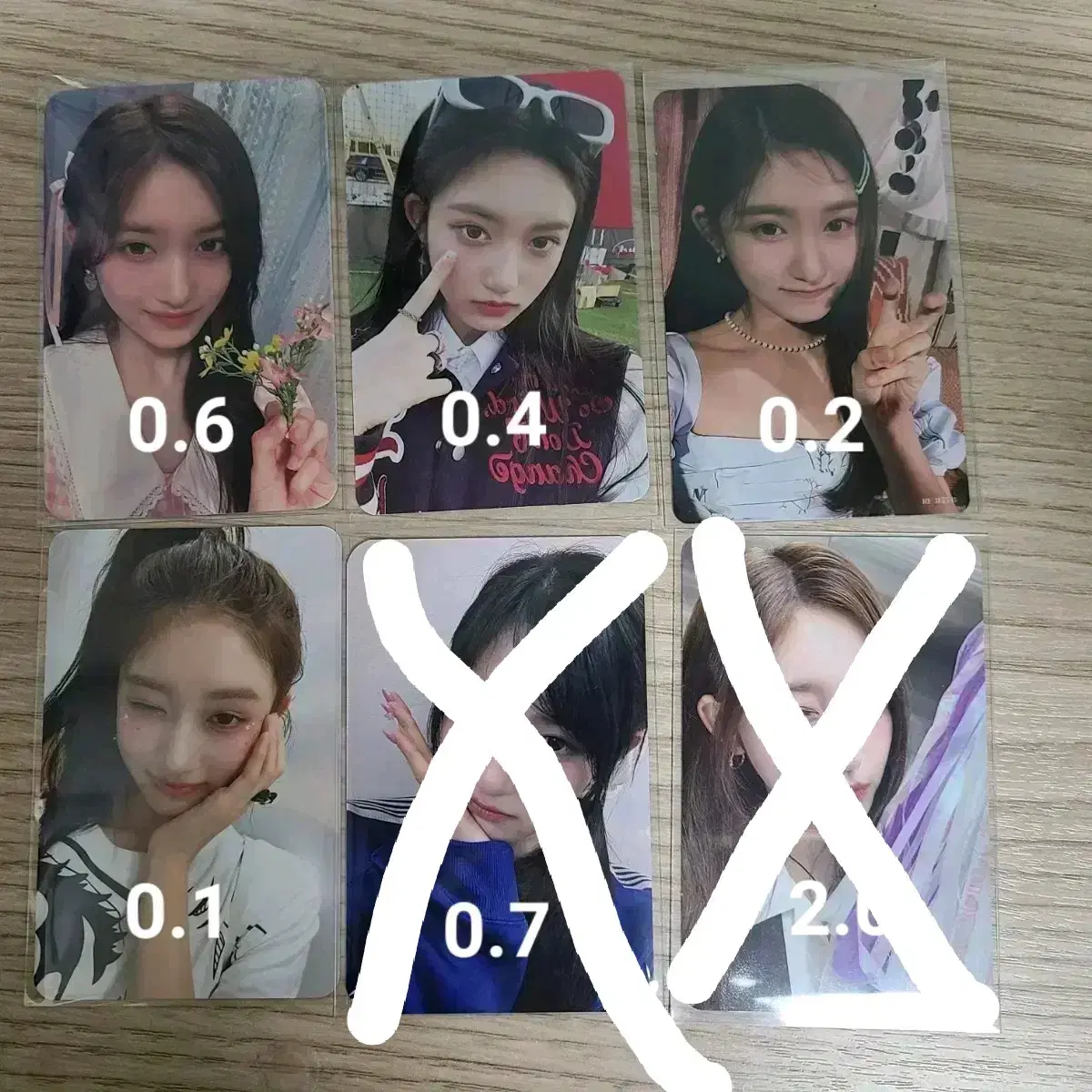 ive wonyoung leeseo eleven maine unreleased photocard photocard wts