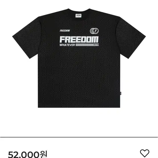 프리덤 체커보드 반팔 블랙 2XL 판매