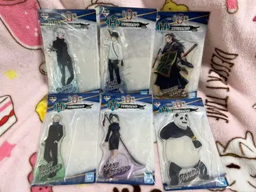 주술회전0 제일복권 아크릴 스탠드 6종 세트