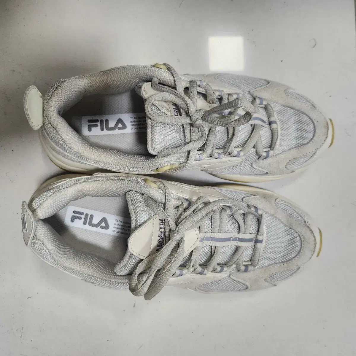 FILA&13month 브랜드 콜라보 운동화 240