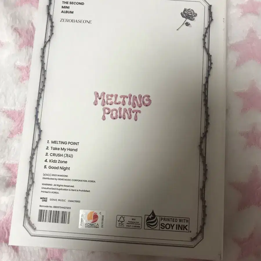 제로베이스원 Melting Point  개봉앨범 판매