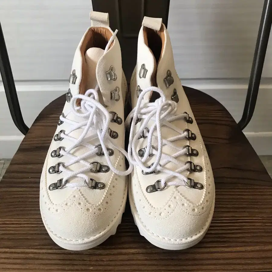 (새상품)FRACAP 마운트 부츠 화이트 280