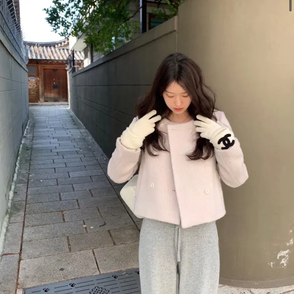 르플레인 Vein Alpaca Jacket 베인 알파카자켓