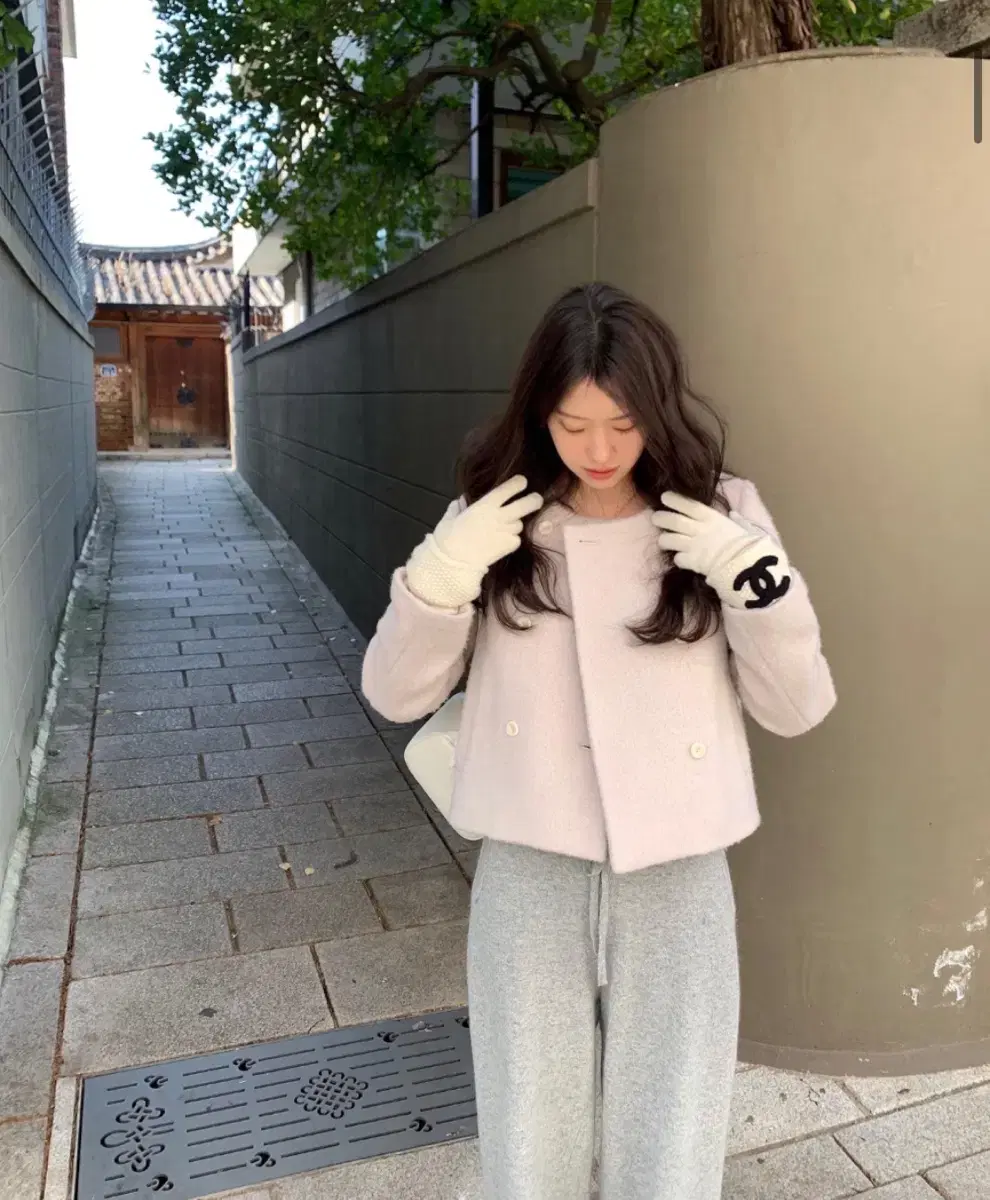 르플레인 Vein Alpaca Jacket 베인 알파카자켓