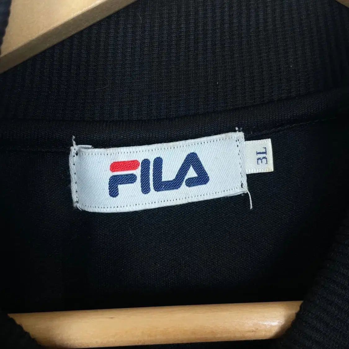 fila 블랙 져지 트랙탑