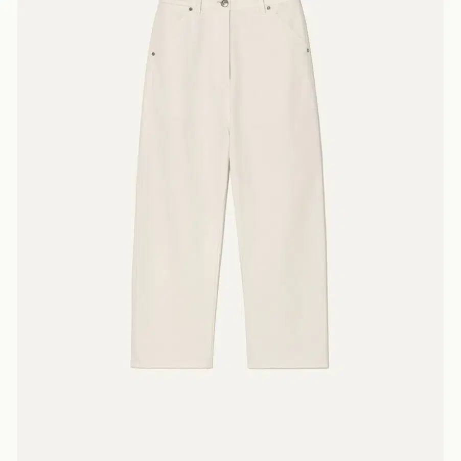 (새상품) 킨더살몬 Giny Cotton Pants Off-White