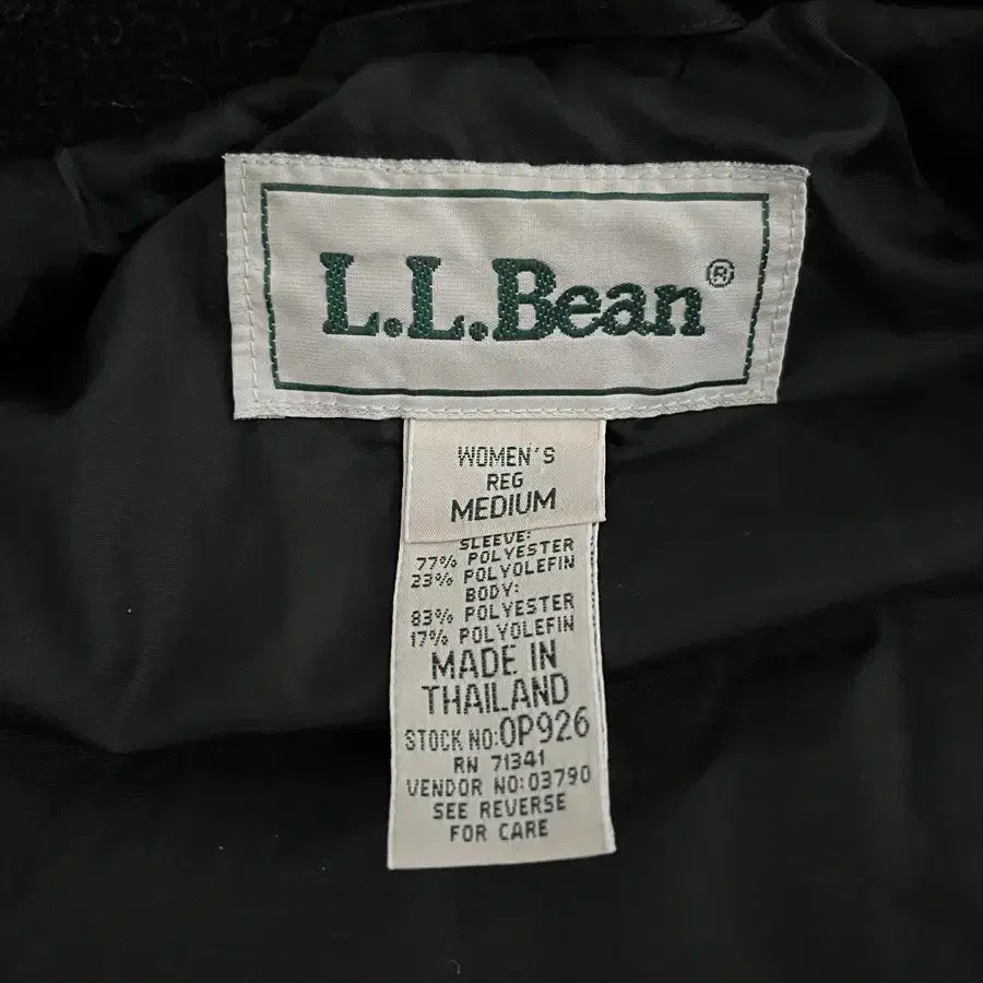 L.L.Bean 엘엘빈 thinsulate 후드 파카 (M)