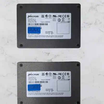 SSD 마이크론 RealSSD P300 50GB (2개 묶음판매)