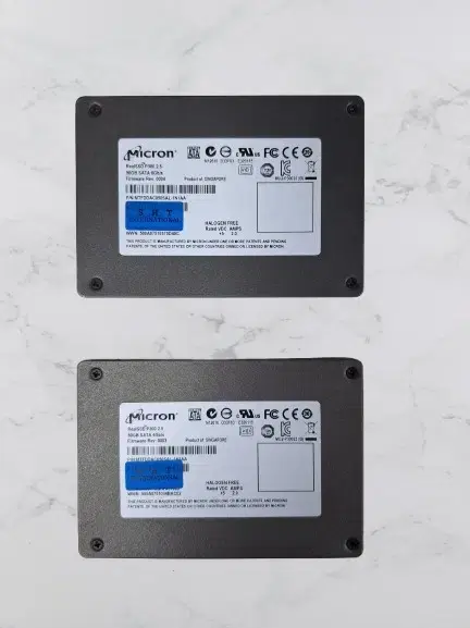 SSD 마이크론 RealSSD P300 50GB (2개 묶음판매)