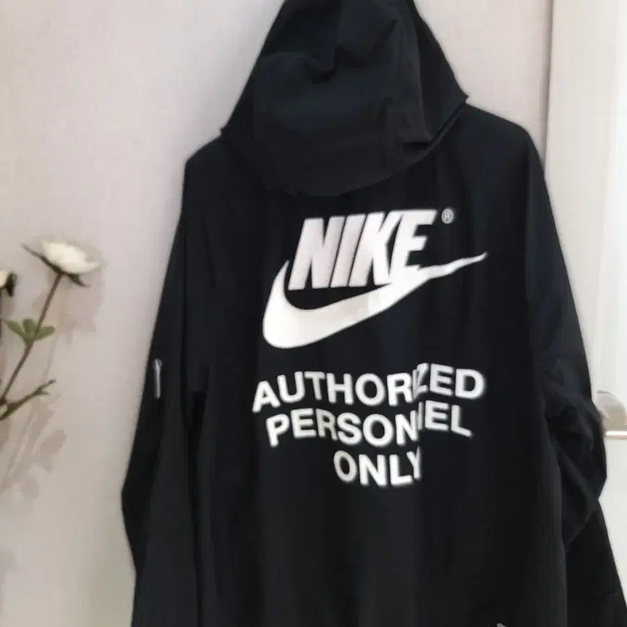 NIKE AUTHORIZED PERSONNEL ONLY 우븐 바스락아노락