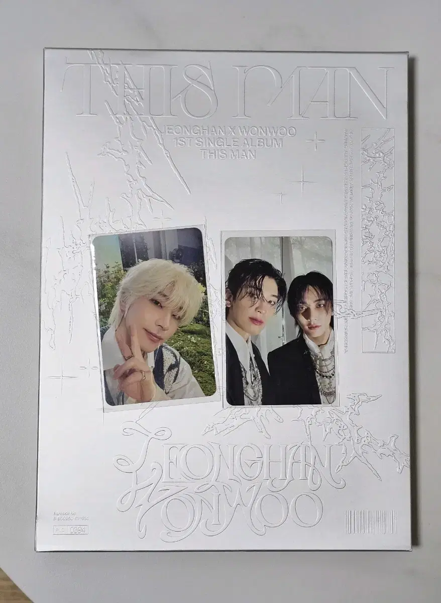 SEVENTEEN jeonghan wonwoo DISMANT Unsealed album Wonwoo photocard