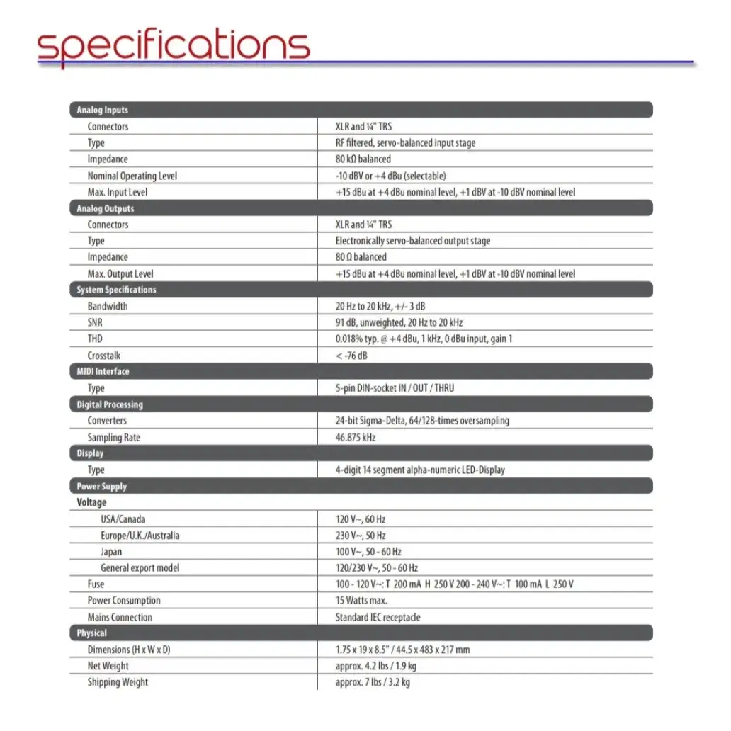 베링거 fx2000 이펙터 박스없는 새것(미사용)