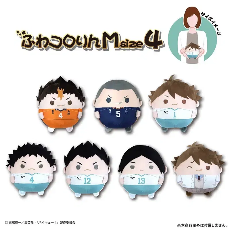 Haikyuu M size Fuwa Korin tool Oikawa pre-order benefit exercise ball Iwazaki Nishinoya