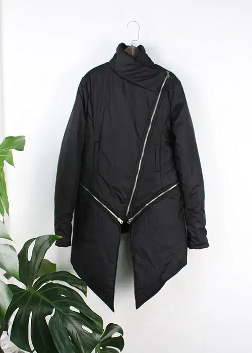 Aakasha padded coat with a modified design