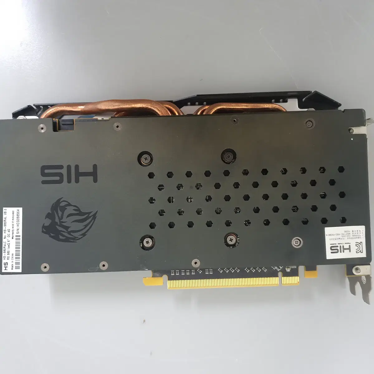 [무료배송] 중고 HIS RX580 4GB 게이밍 그래픽카드