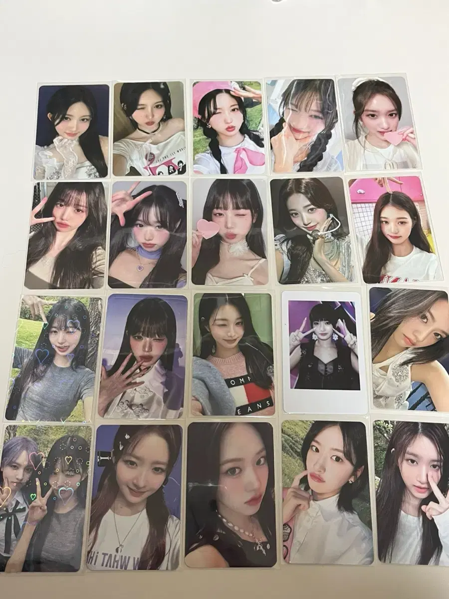 Ive wonyoung, yujin, liz, lay, gaeul, leeseo photocard are for sale.