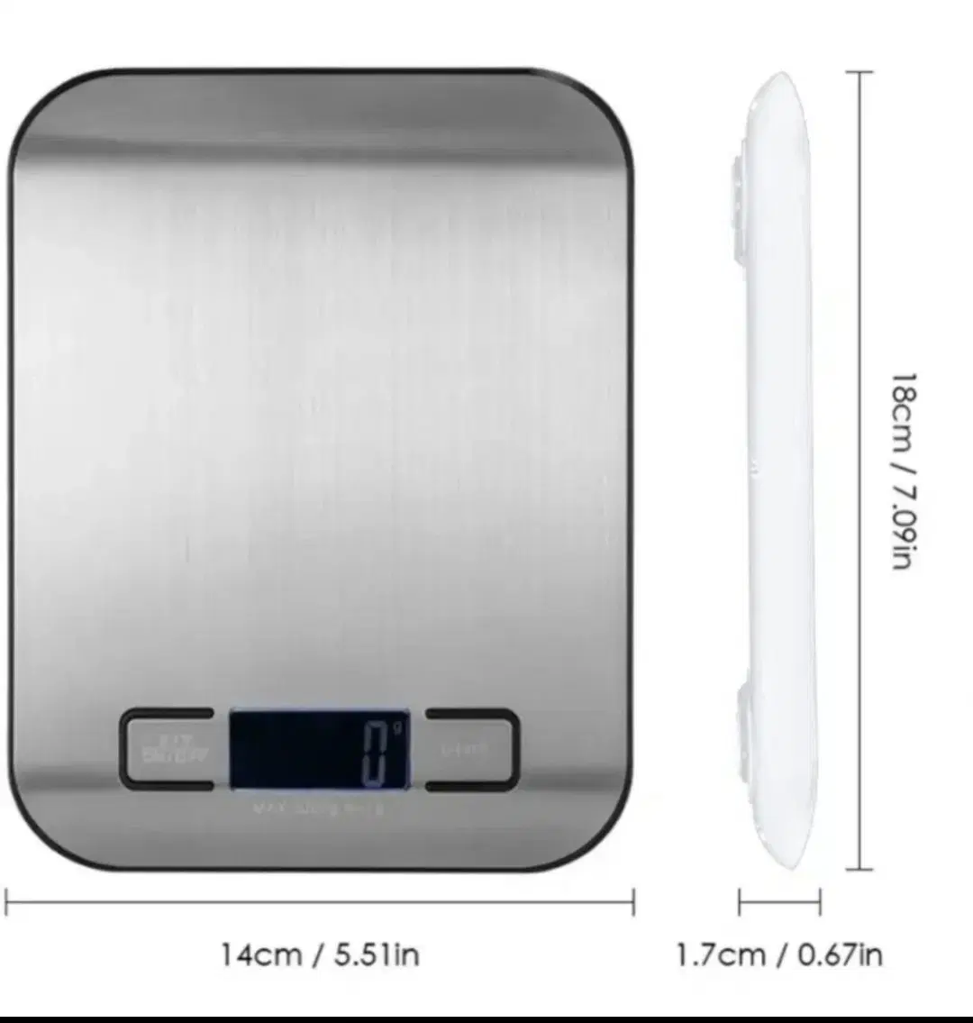 lcd 10kg 주방저울  미사용새제품