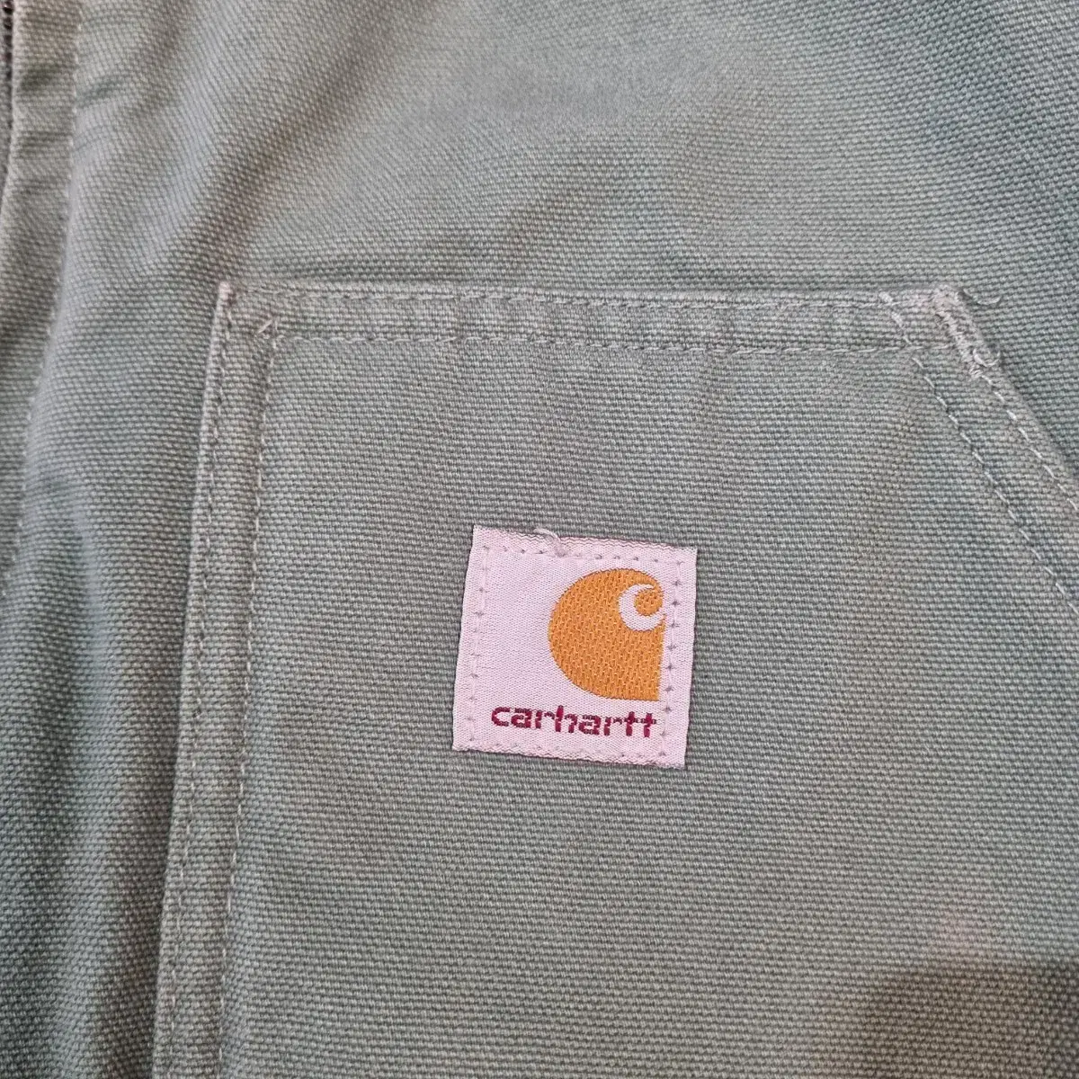 carhartt 칼하트 여성 워시드 캔버스 조끼