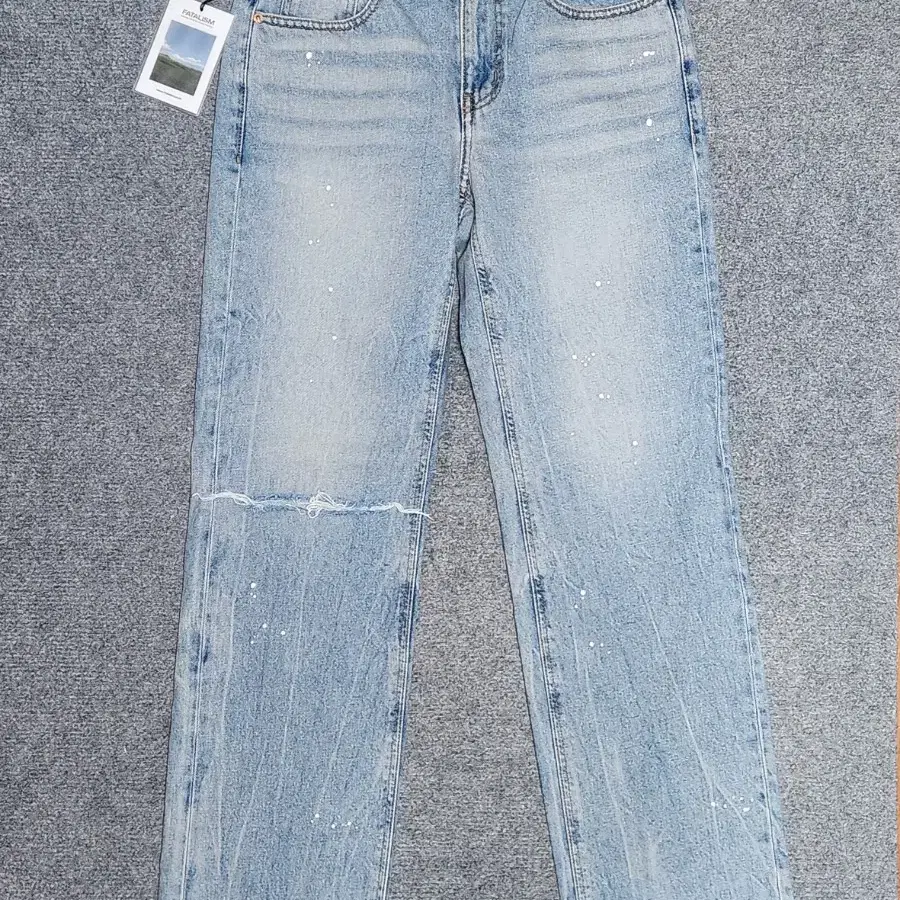 [44] 페이탈리즘#0237 trabus paint jeans