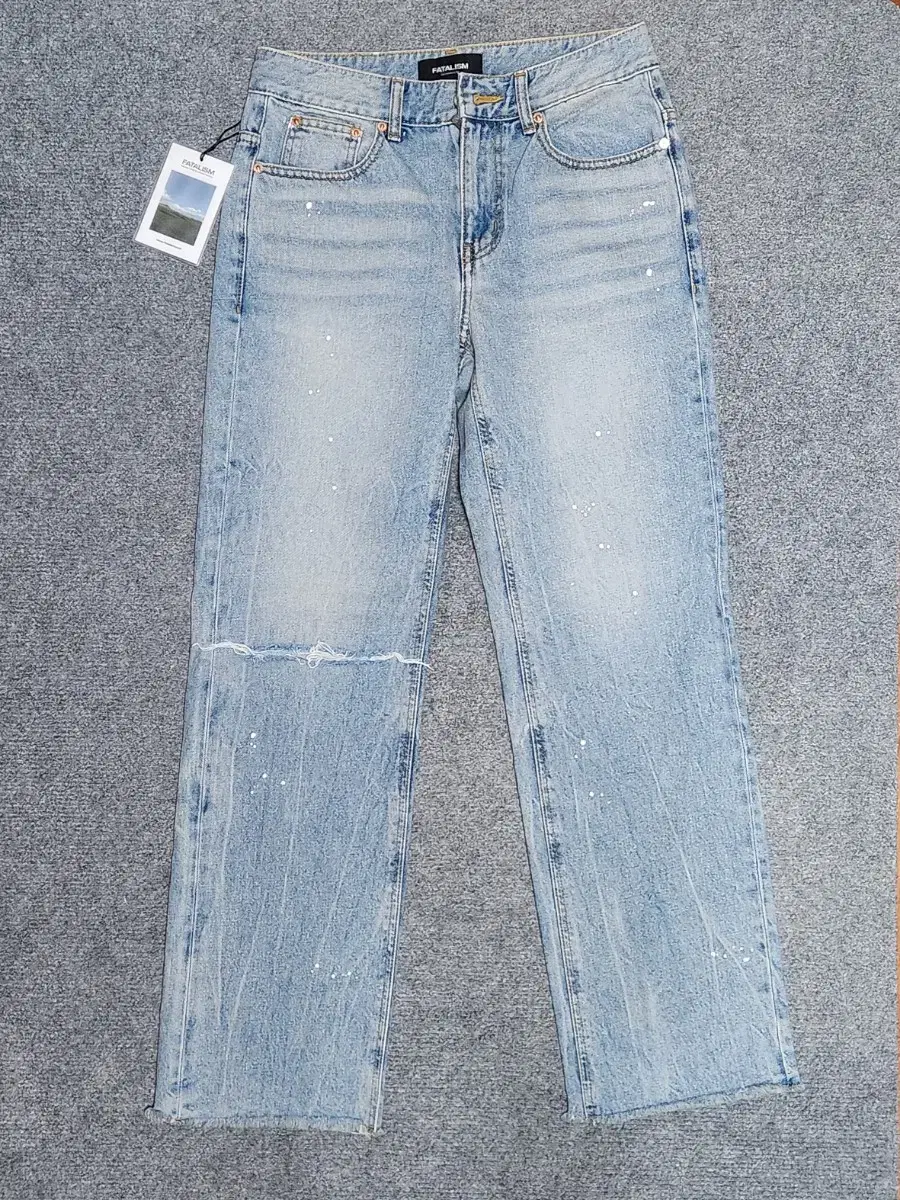 [44] 페이탈리즘#0237 trabus paint jeans