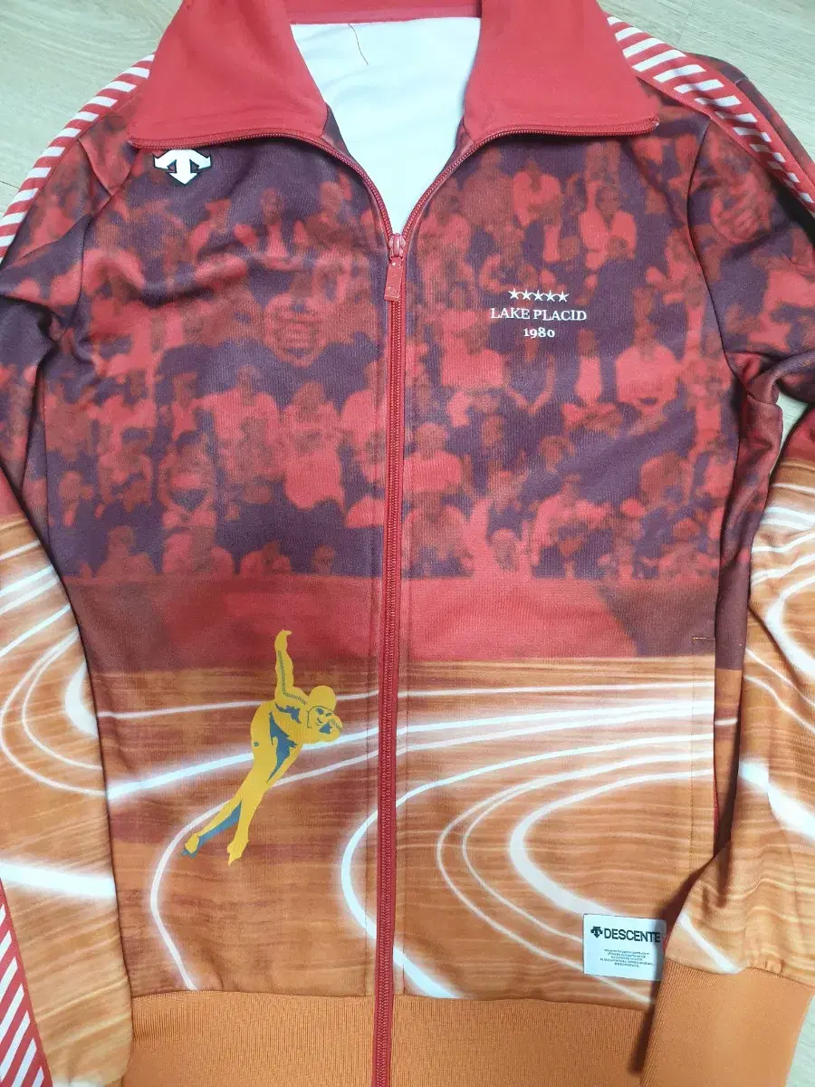 DESCENTE ZIP-UP JACKET 1980 Winter Olympics 95 size