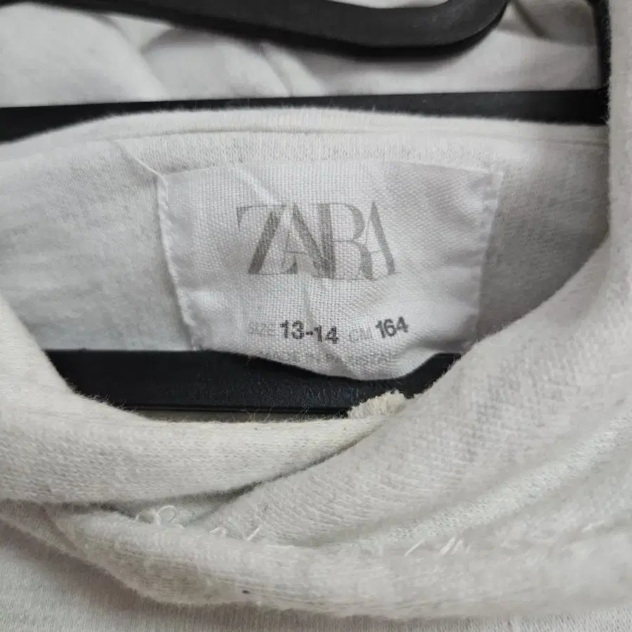 ZARA 자라 기모 후드티