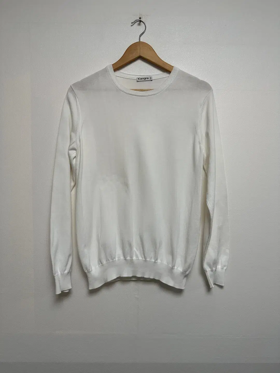 Cangura Men's Cotton Sweater White (M)