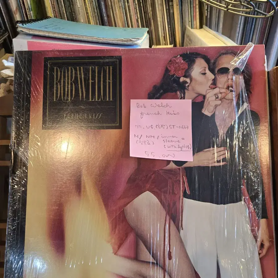 Bob Welch.french kiss.77.US.초반.민트급LP