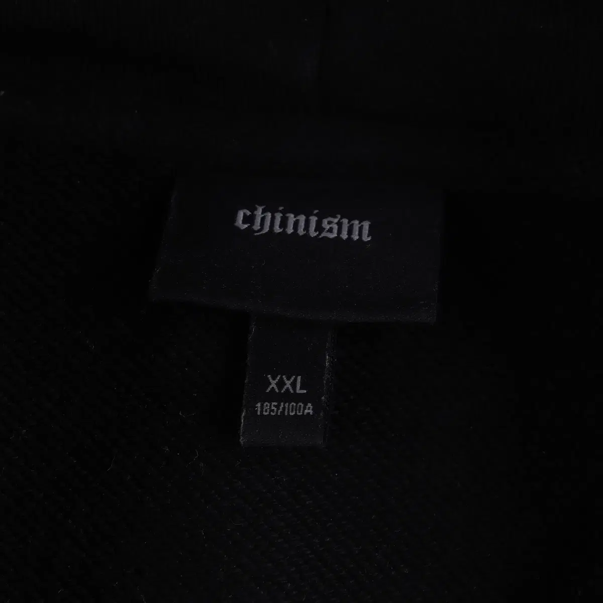 CHINISM 후드티 블랙 (2XL) 1810