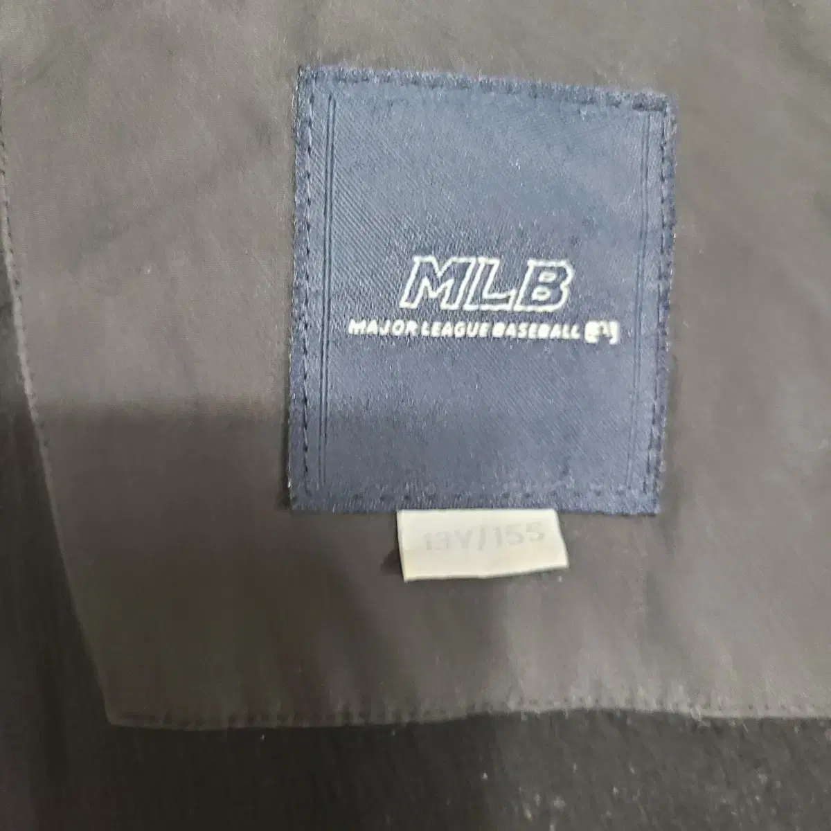 ㅡMLB 뉴욕양키즈 블랙 오리털 야상패딩 여90 ㅡ0115