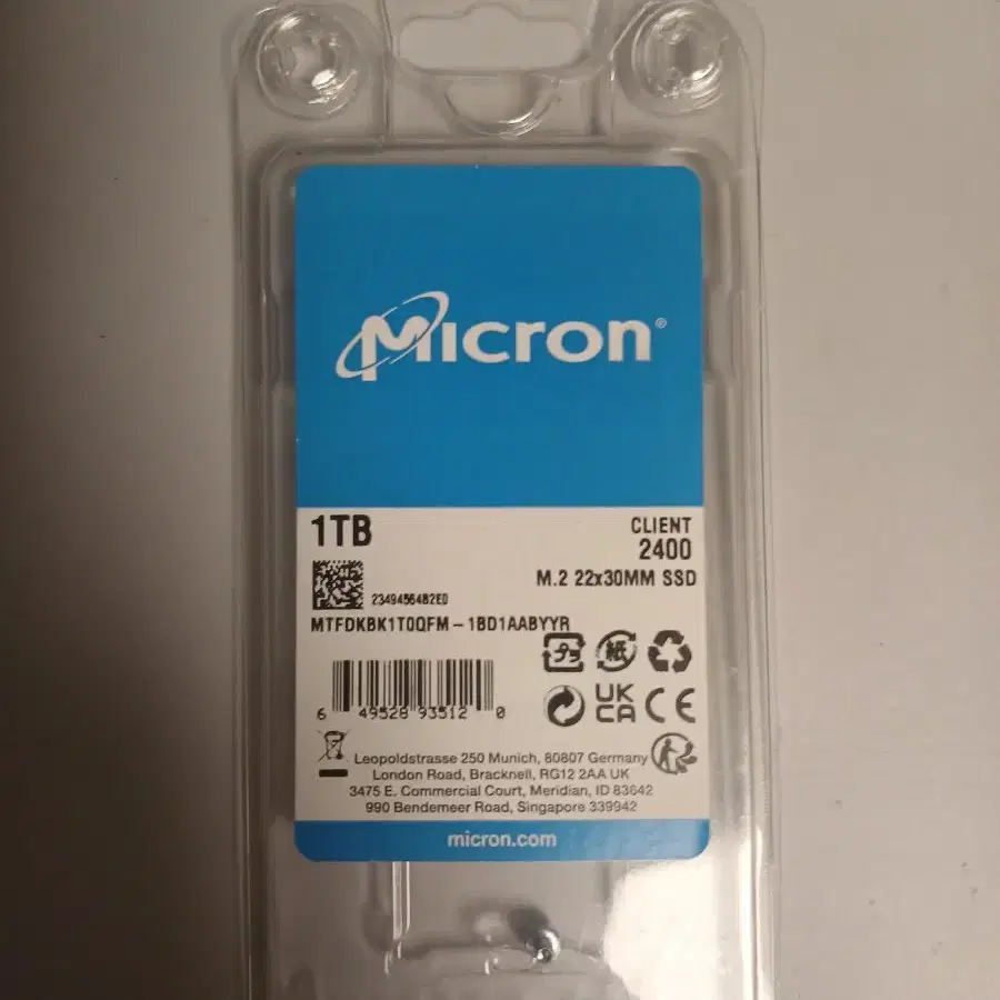 MICRON M2 1TB 2230 ssd 택포