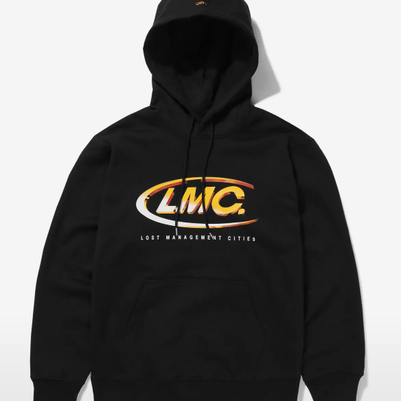 [L] LMC 3D LOGO HOODIE black