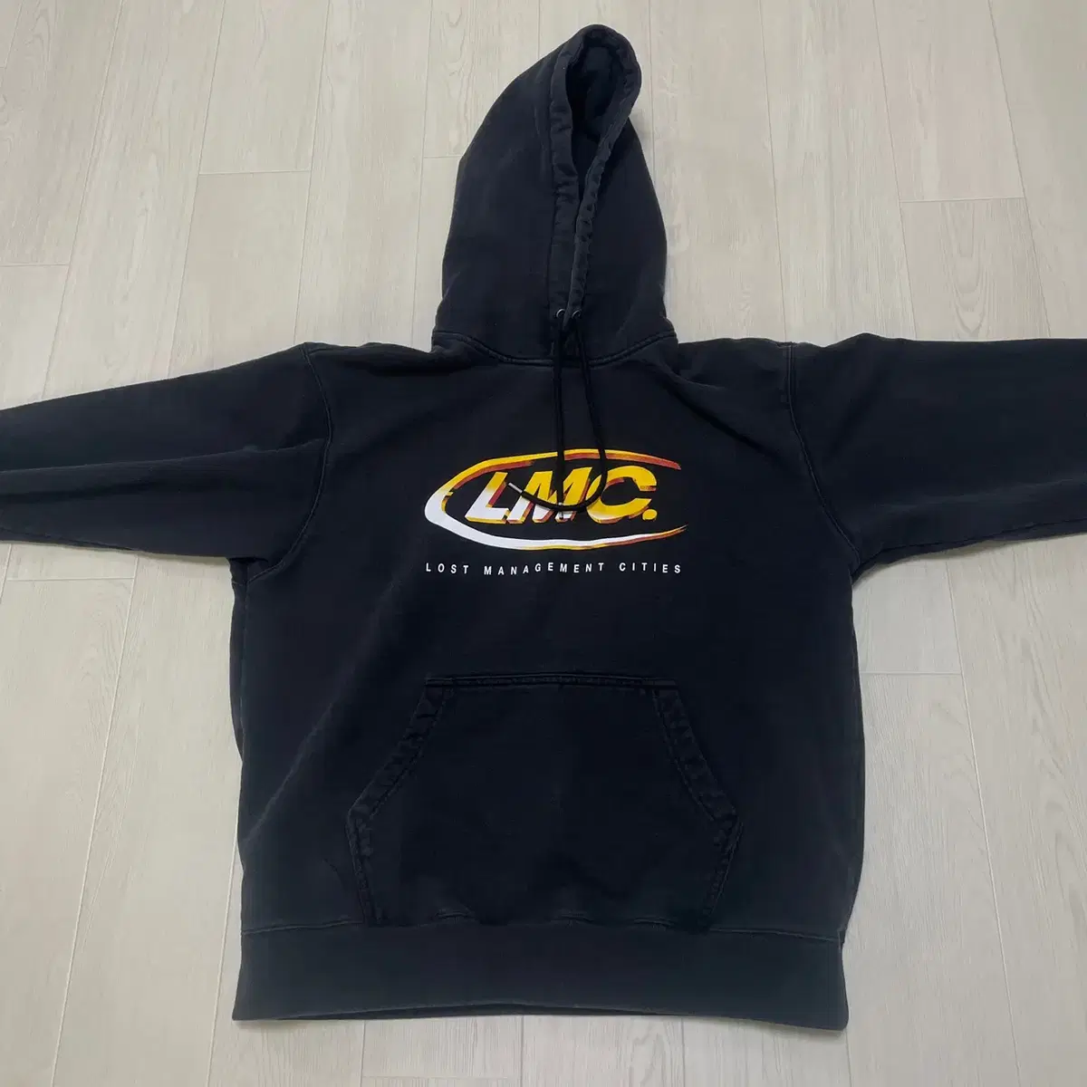 [L] LMC 3D LOGO HOODIE black