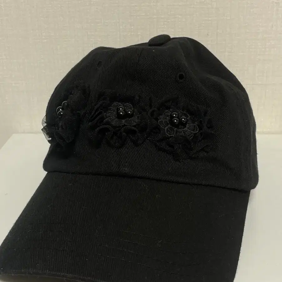 버뮬라 볼캡 Burmula flower lace ball cap