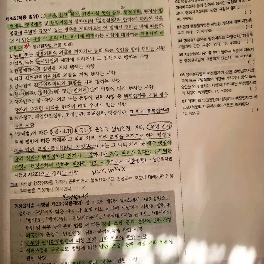 해커스 2024대비 신 행정법총론 조문해설집