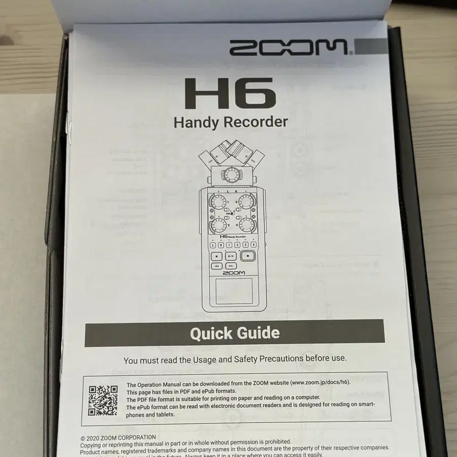 zoom h6 팝니다