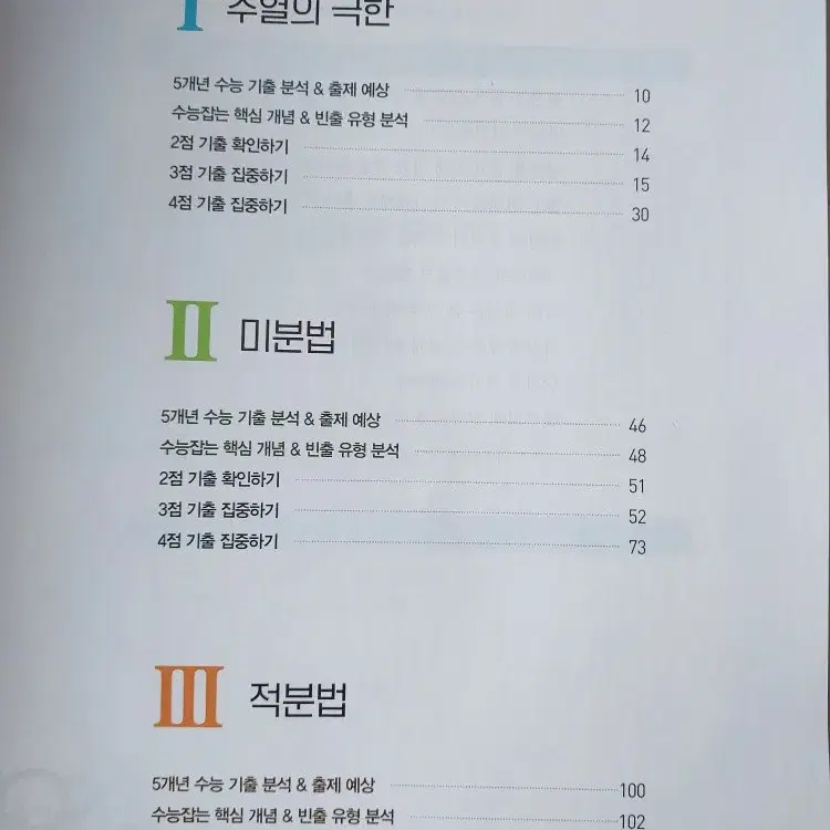 새상품 N 기출 미적분 3점 4점 집중