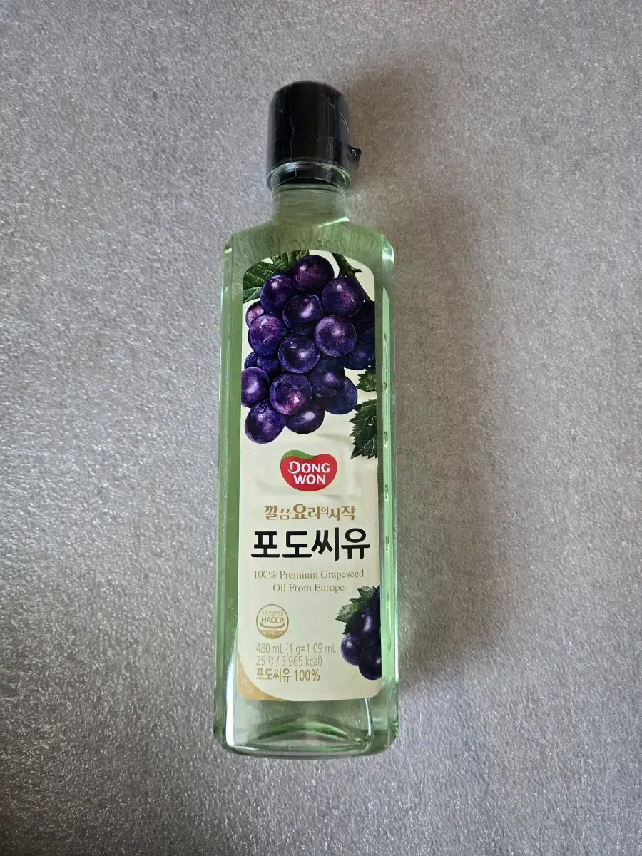 동원 포도씨유 500ml 새제품 식용유