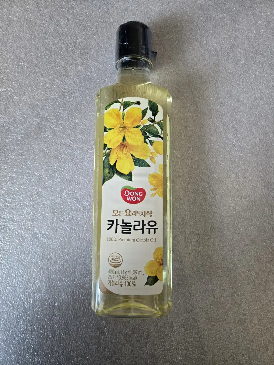 동원 카놀라유 500ml 새제품 식용유