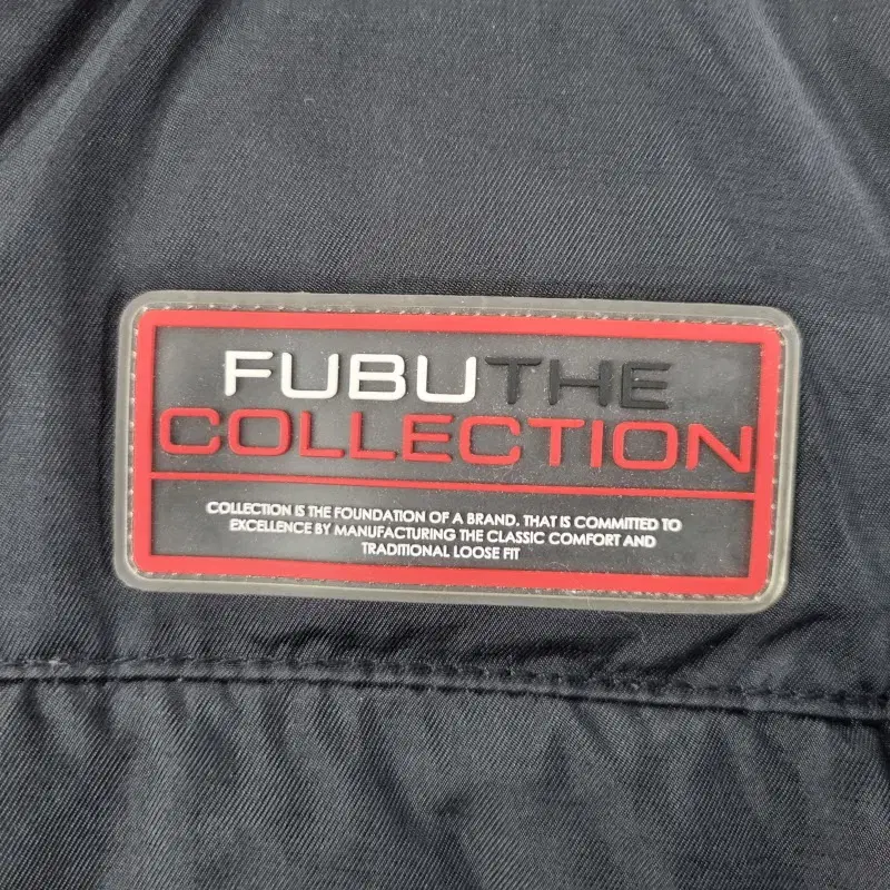 F3720 FUBU 남S 블랙 라이트다운 집업 자켓/더크