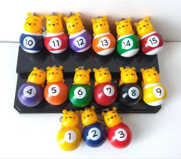 곰돌이 푸 일어나 흘리기 바람 당구공 마 스캇 세트