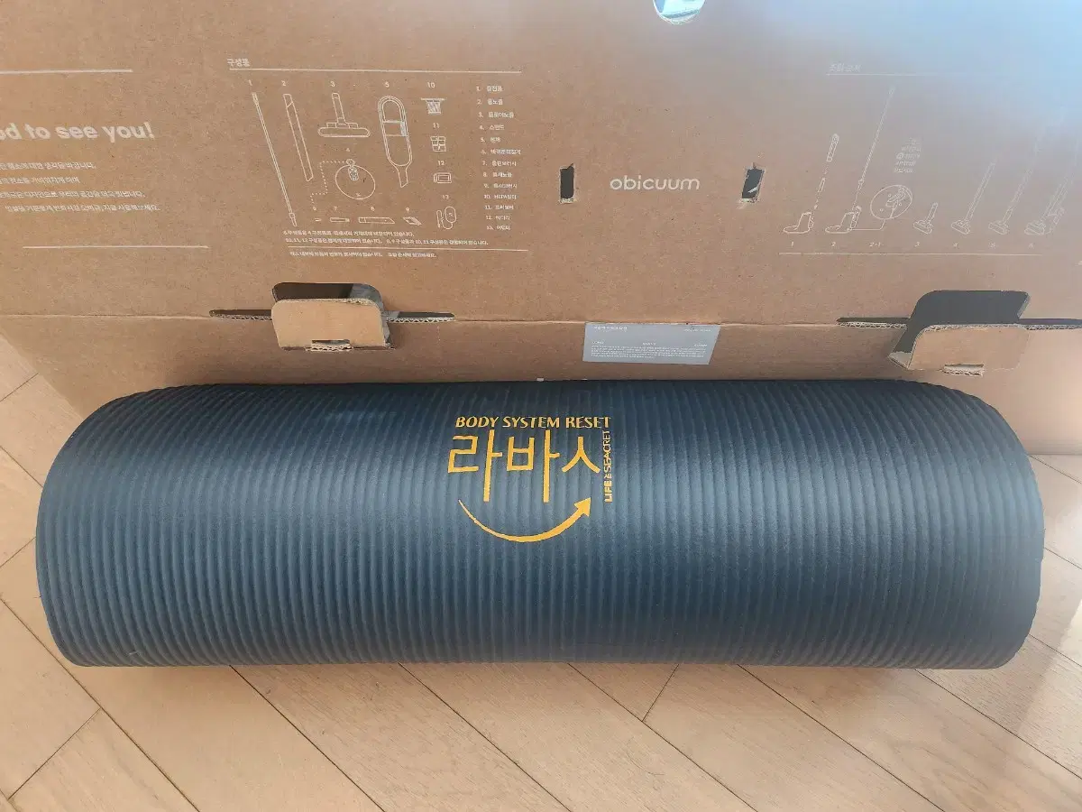 No delivery) Yoga mat. Exercise mat. Thickness 10