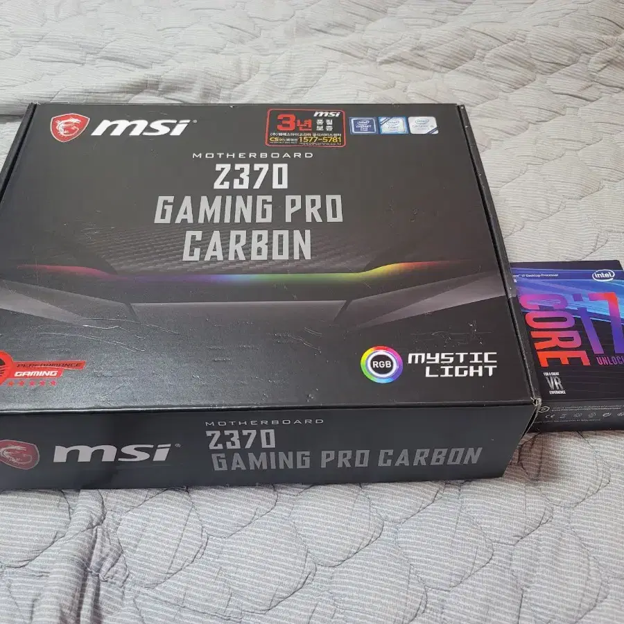 I7-8700K Z370 GAMING PRO CARBON CPU 메인보드