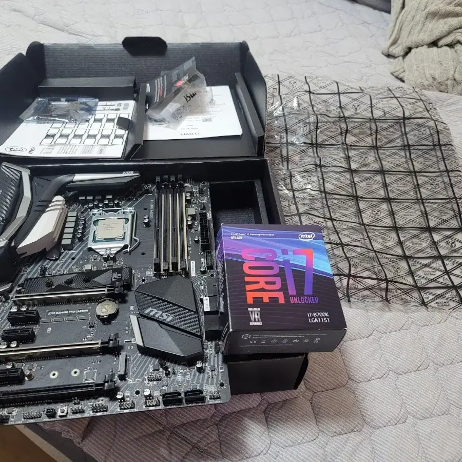 I7-8700K Z370 GAMING PRO CARBON CPU 메인보드