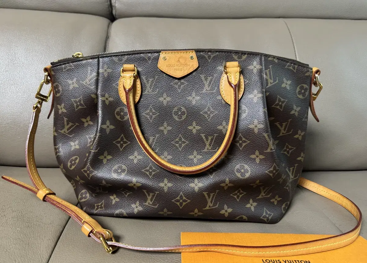 Louis Vuitton Monogram Turenne MM Tote Shoulder Bag