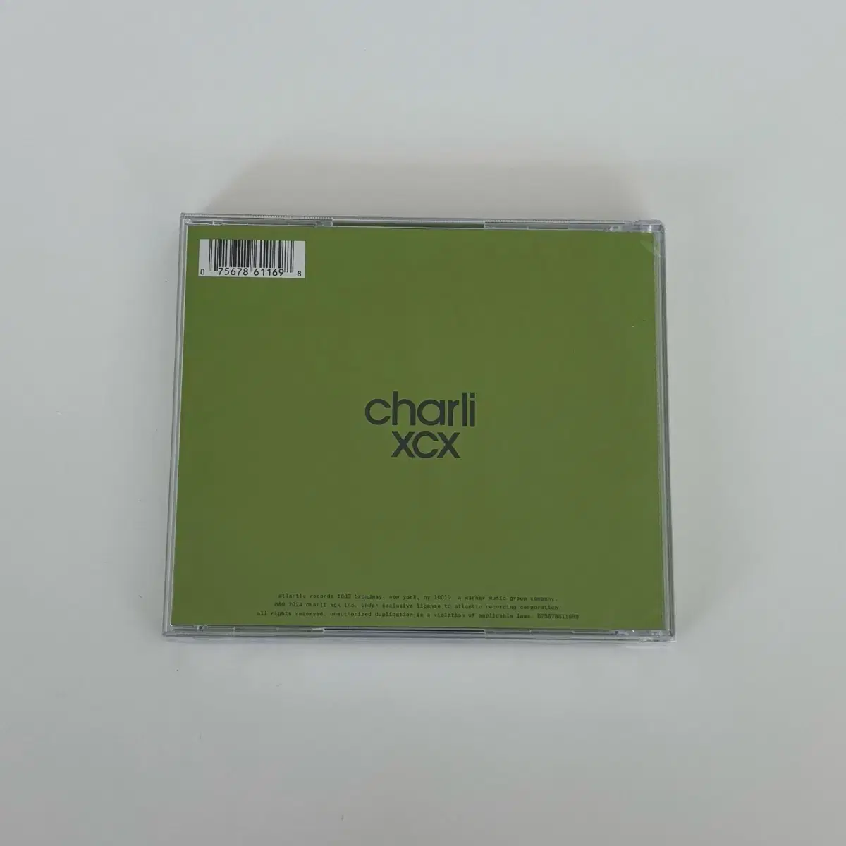 Charli xcx BRAT 미개봉 Cd