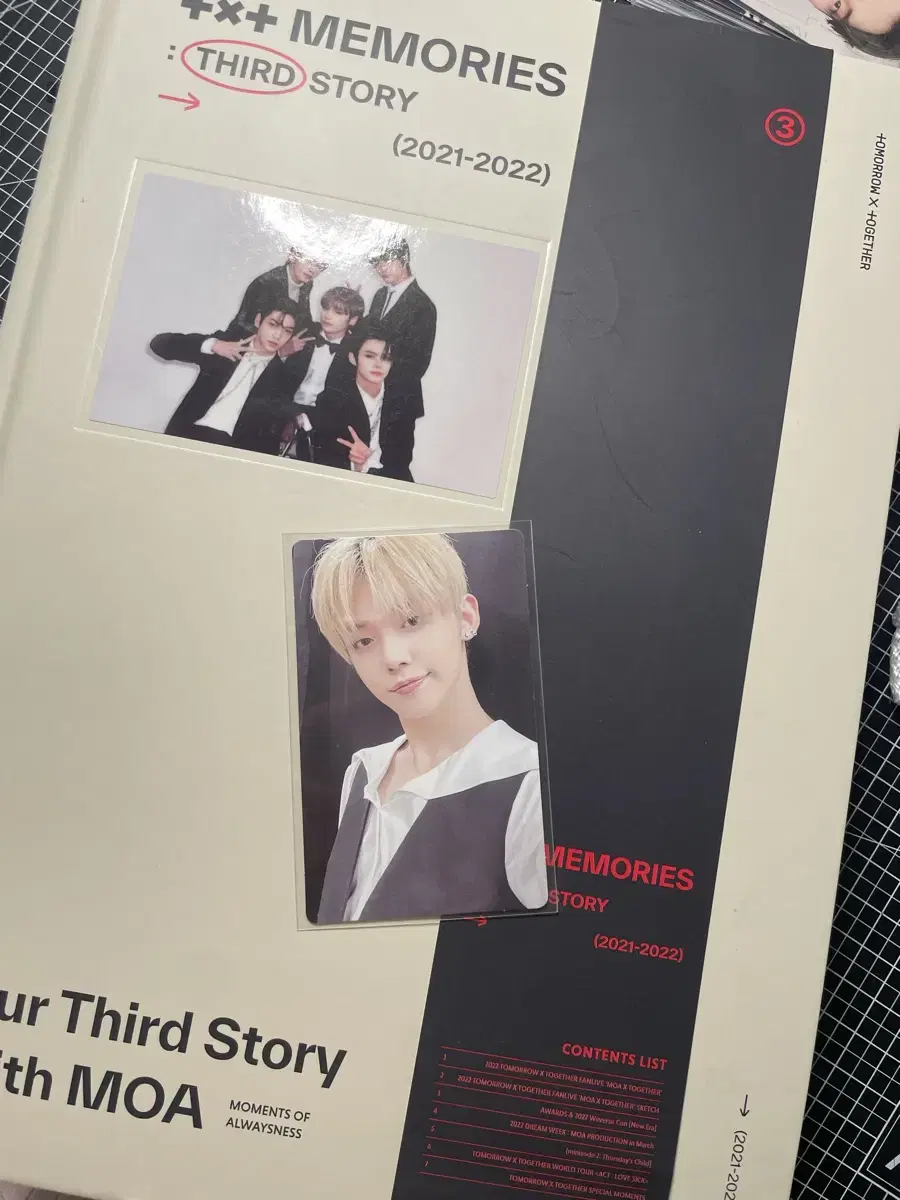 MEMORIES : THIRD STORY DVD 투바투팔아요