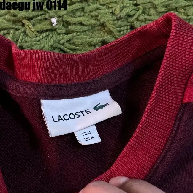 100 LACOSTE MTM 라코스테 맨투맨