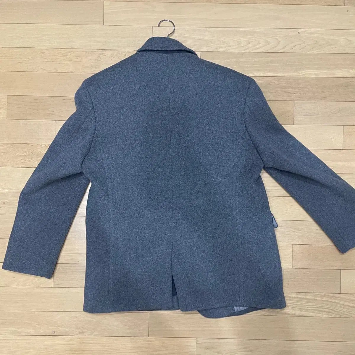 던스트 unisex layered heavy wool blazer XL