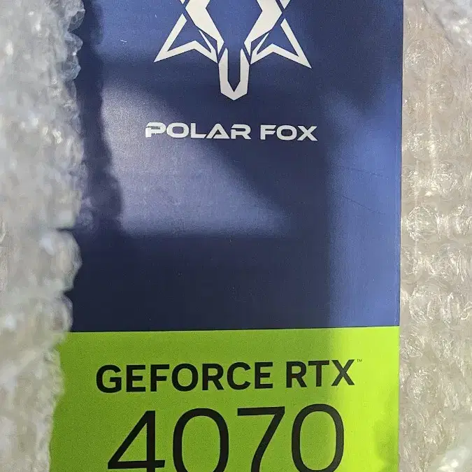 미개봉 만리 RTX4070super polar fox 화이트 3팬